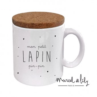 Mon petit Lapin pine mug,...