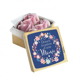 Petit coffret de fleurs de...