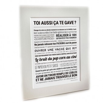 Poster Toi aussi ça te...