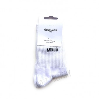 Félicie white Minus socks...