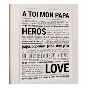 A toi mon Papa poster, gift...