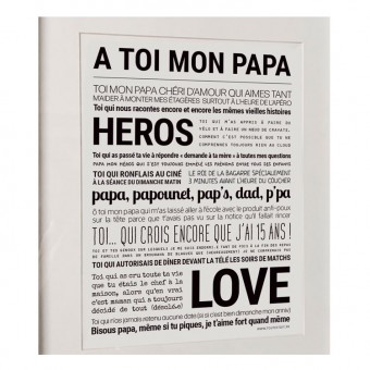 Affiche A toi mon Papa,...