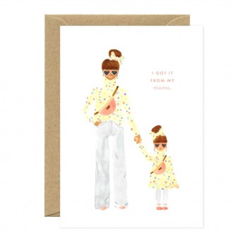 Mother and daughter card,...