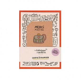 Carte Merci Maître à...