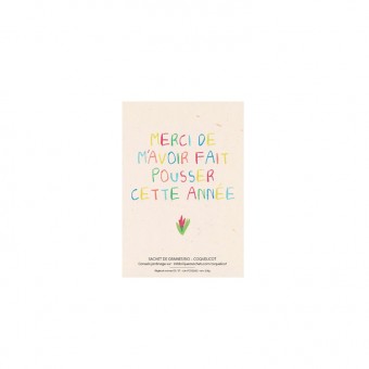 Poppy seed sachet, Thank...