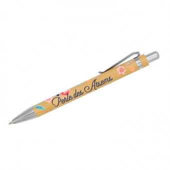 Stylo en bambou Perle des...