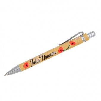 Jolie nounou bamboo pen