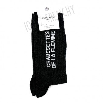 Women's lazy socks, dark...