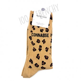 Leopard Connasse socks also...