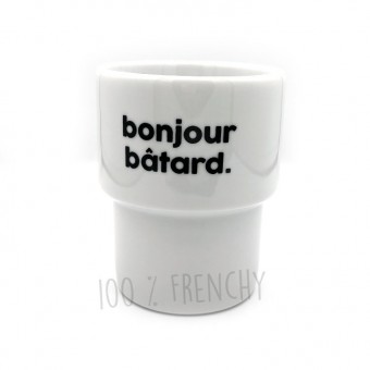 Bonjour batard ceramic mug,...