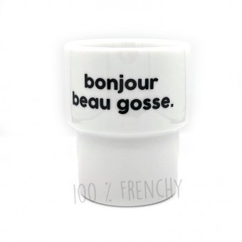 Mug gobelet Bonjour beau...