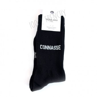 Black Connasse socks also...