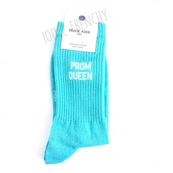 Chaussettes Prom queen bleu...