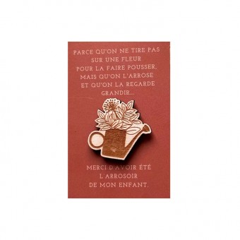 Wooden watering can pin,...