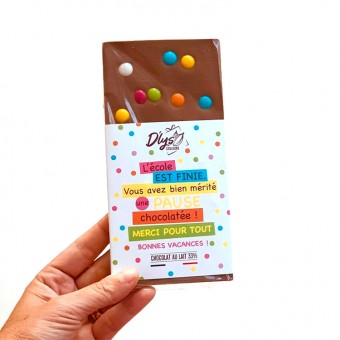 Tablette chocolat au lait...