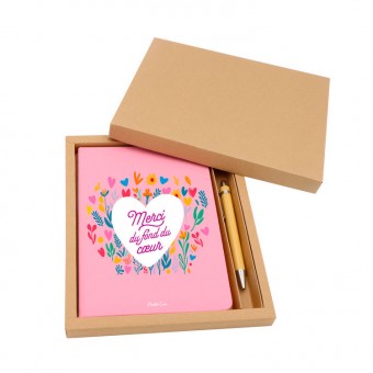 Coffret carnet et stylo...