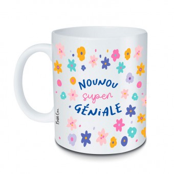 Mug Nounou super géniale,...