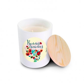 Bougie Bonnes vacances,...