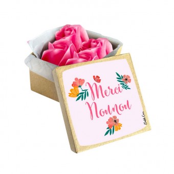 Coffret de 4 fleurs de...