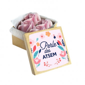 Coffret de 4 fleurs de...