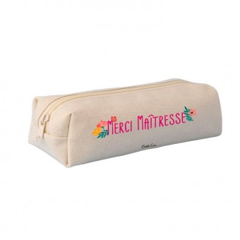 Merci Maîtresse pencil case