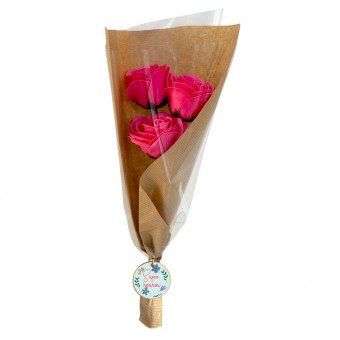 Bouquet de fleurs de savon...