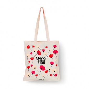 Tote bag Merci à mon AESH,...