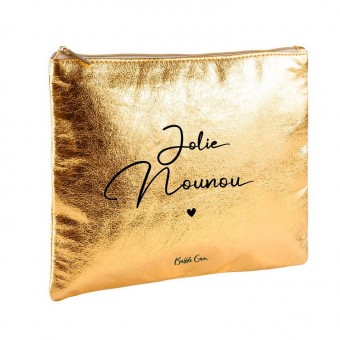 Trousse dorée jolie Nounou