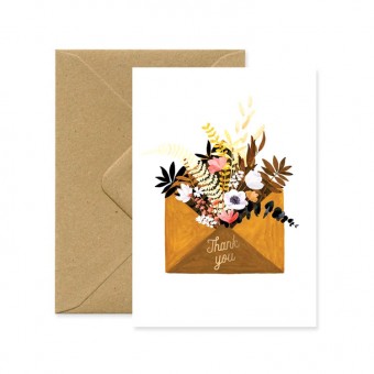 Carte postale Thank you...