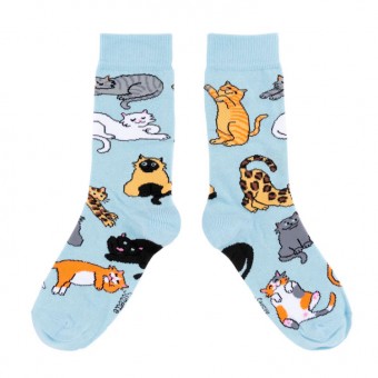Chaussettes Chats, miaou,...