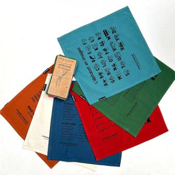 Serviettes Apprendre en...