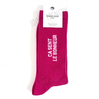 Chaussettes roses Ca sent...