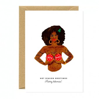 Merry Titsmas greeting card...
