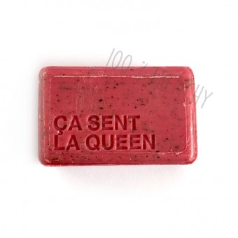 Soap smells like queen...