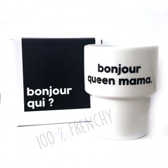 Mug gobelet Bonjour Queen...
