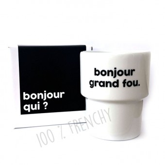 Bonjour Grand fou ceramic...