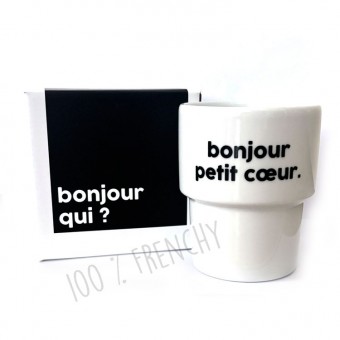 Bonjour Petit coeur ceramic...