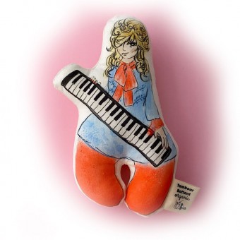 Lady Dada organic rattle,...