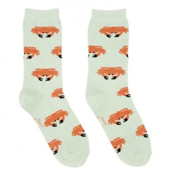 Crab socks by Coucou Suzette