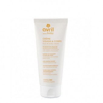 Organic baby moisturizer Avril