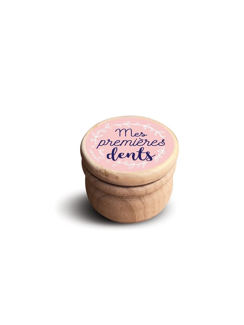 Boîte à Dents De Lait En Bois - Cadeau Souvenir Personnalisé Pour Enfants - Dimensions 5x3,5 Cm Avec Clip - Pour Garçons Et Filles