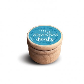 Wooden baby tooth box, Mes...