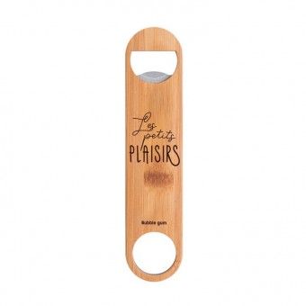 Wooden bottle opener Les...