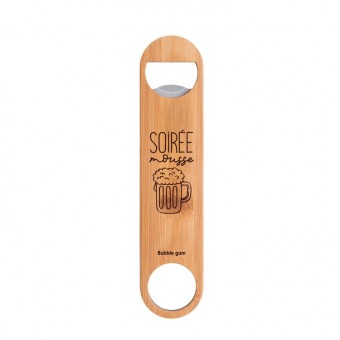 Wooden bottle-opener Soirée...