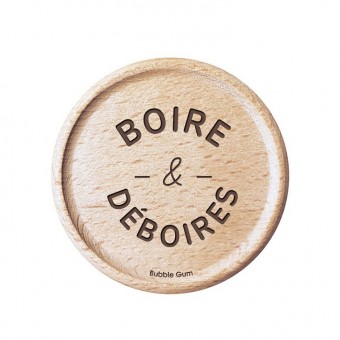 Sous-verres en bois gravés,...