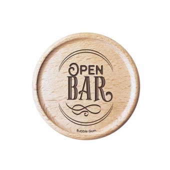 Sous-verres en bois gravés,...