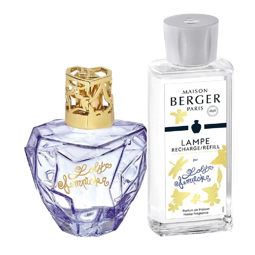Lampe Berger Lolita Lempicka en coffret avec recharge parfum de 250 ml