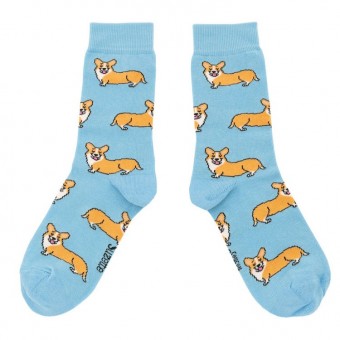 Chaussettes chiens corgis...