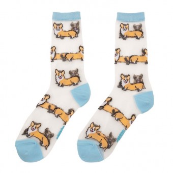 Coucou Suzette Corgi socks,...