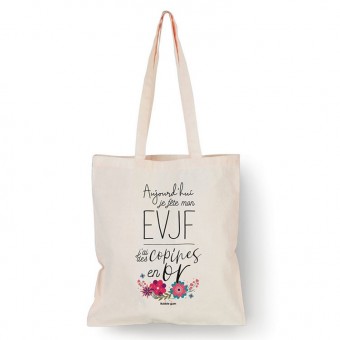 Cotton tote bag EVJF